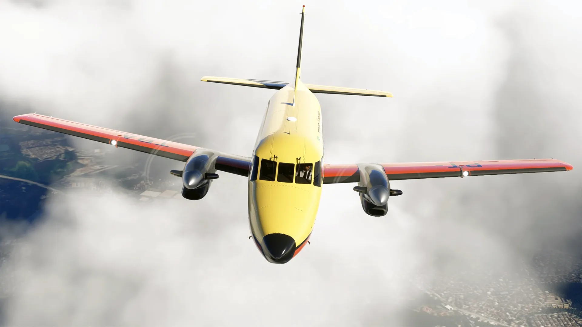 EMB-110 Bandeirante v2 da NextGen Simulations no Microsoft Flight Simulator 2024
