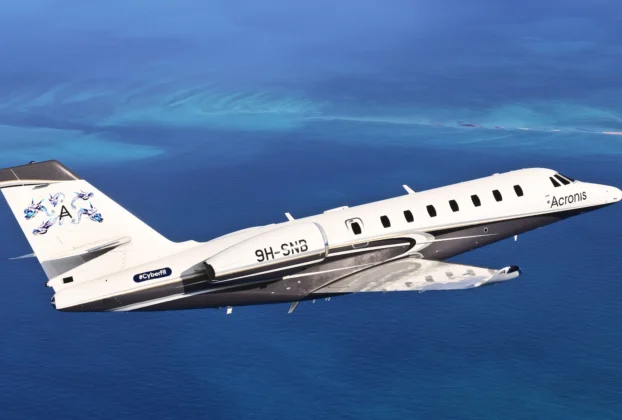 Skyward Citation Sovereign+ para Microsoft Flight Simulator em imagem oficial