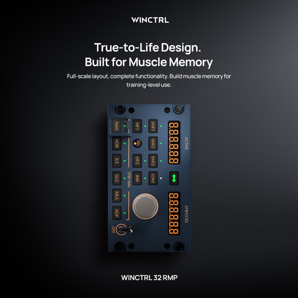 WINCTRL 32 RMP em design modular com memória muscular