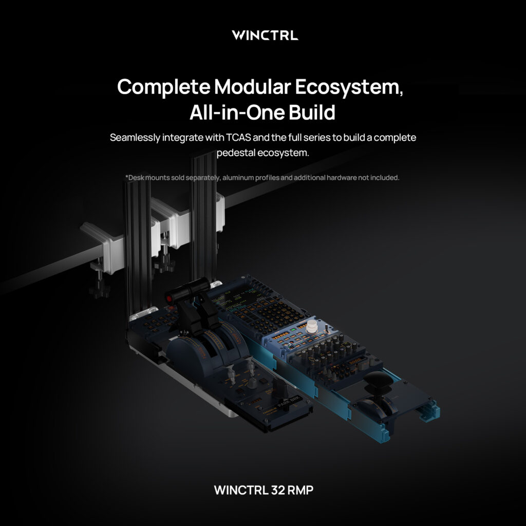 Ecossistema modular WINCTRL para cockpit de simulação