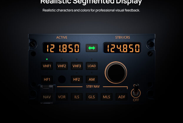 WINCTRL 32 RMP com display segmentado realista