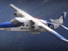 Dornier Do 228 da Carenado em voo no Microsoft Flight Simulator 2024