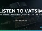 Arte oficial do VATSIM Listen para ouvir frequências ATC pela web