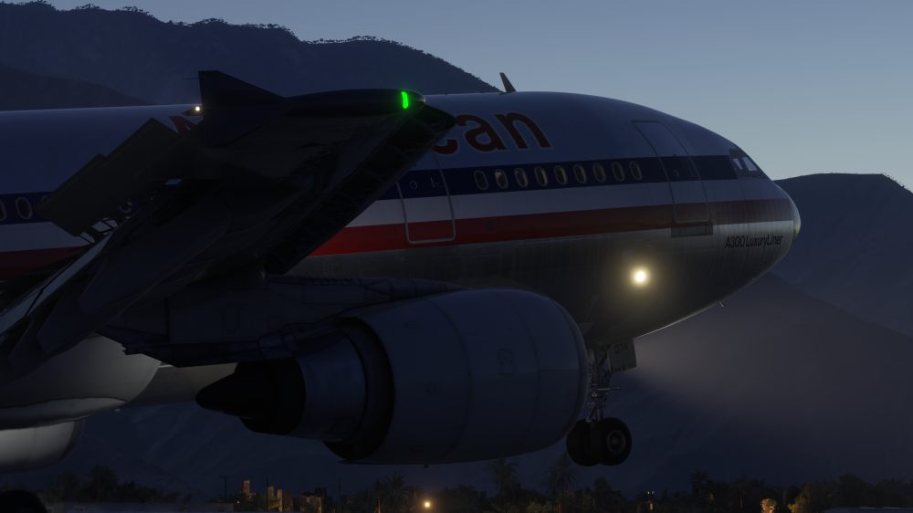iniBuilds A300-600R Airliner Premium em voo no Microsoft Flight Simulator 2024