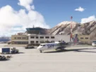 Aeronave regional no pátio do Kalymnos Airport LGKY da M’M Simulations