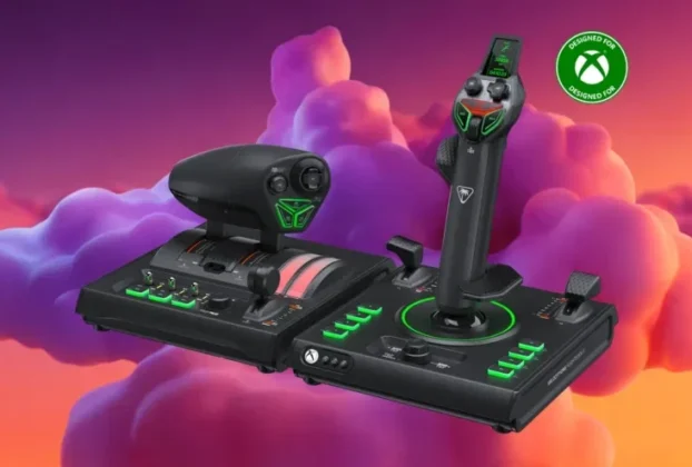 Render oficial do Turtle Beach VelocityOne Dual Throttle