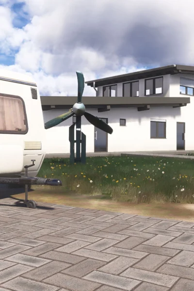 Airfield Detmold da FlightSim Studio no MSFS 2024