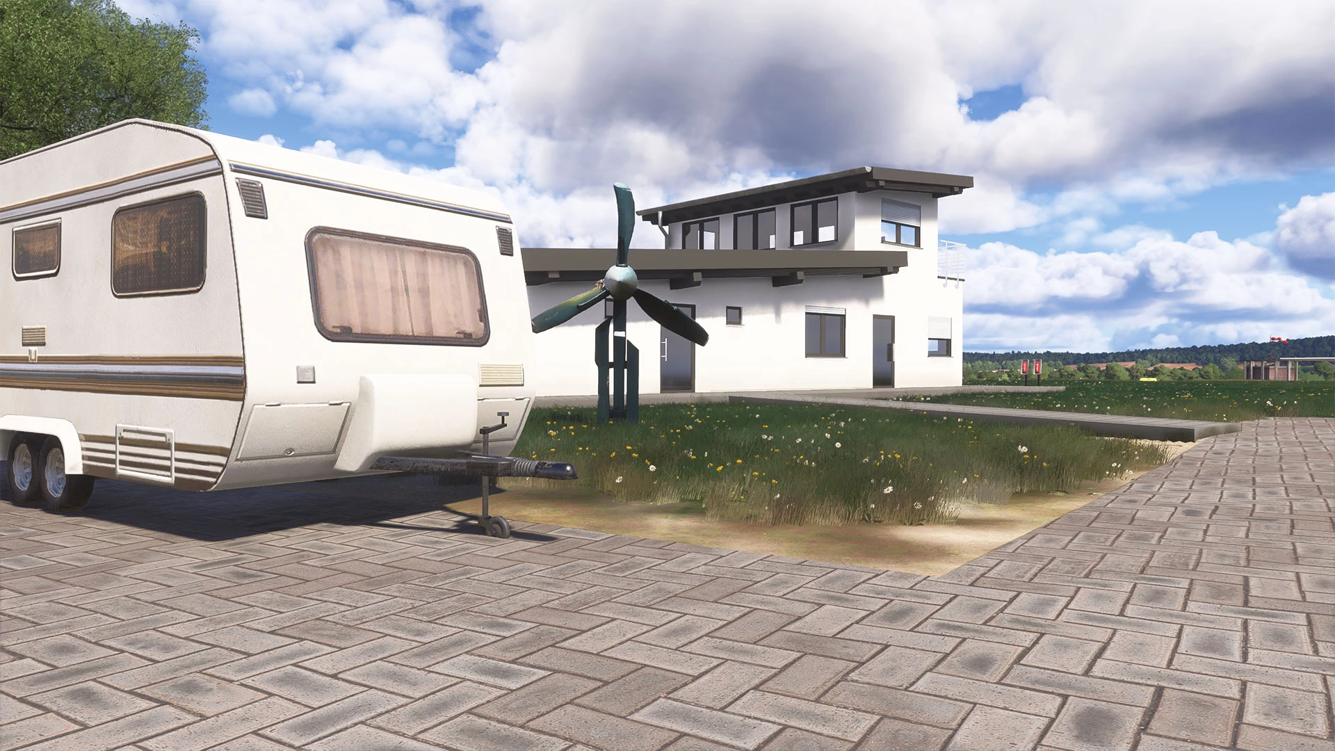 Airfield Detmold da FlightSim Studio no MSFS 2024