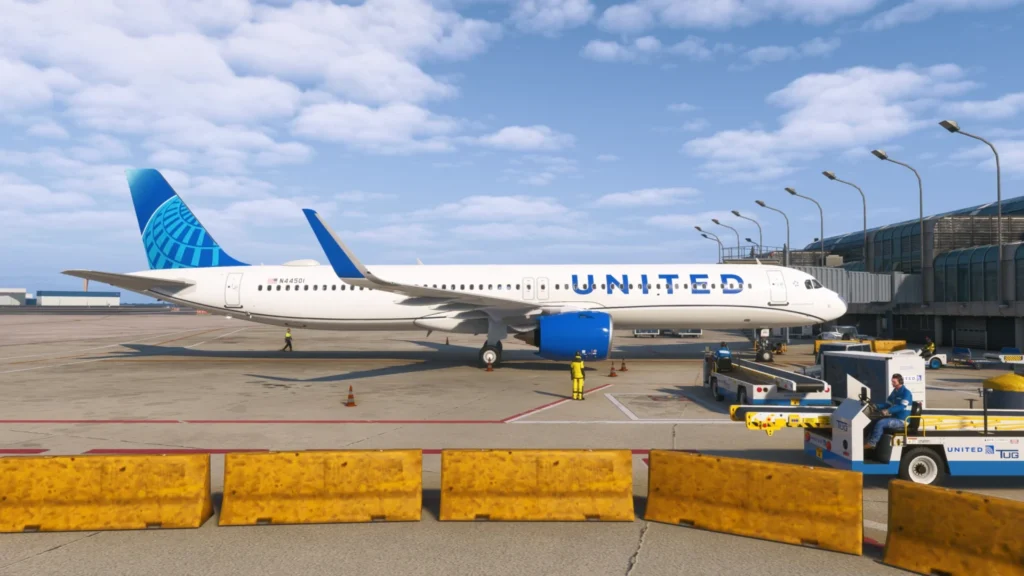 FSLabs A321 em solo no Microsoft Flight Simulator