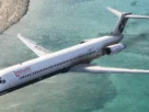 Fly the Maddog MD-80 em voo no Microsoft Flight Simulator 2024