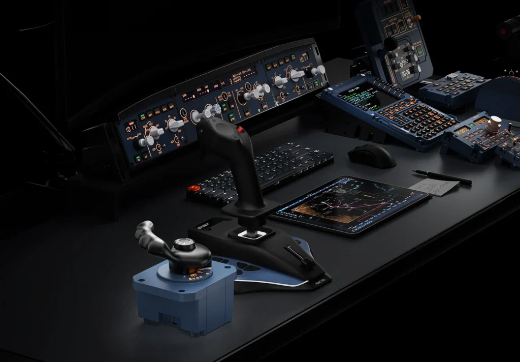 WINCTRL 32 NWS traz tiller acessível para MSFS — imagem da notícia FlySimBR