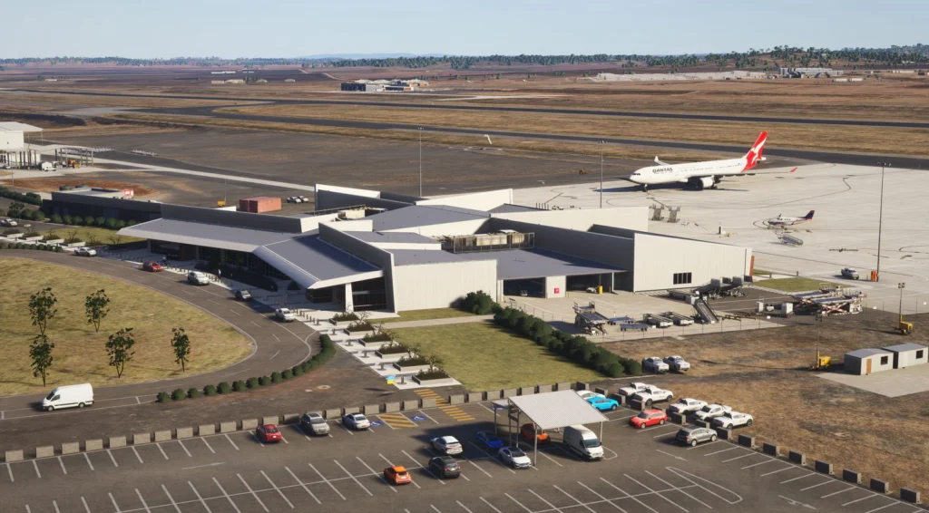 Toowoomba Wellcamp YBWW da AUscene no Microsoft Flight Simulator 2024