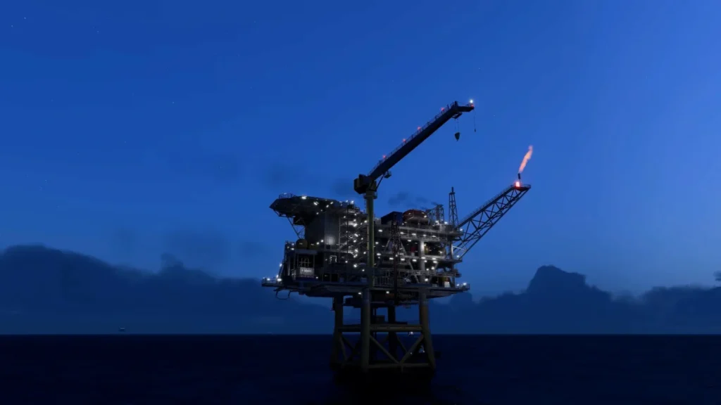 Aerosoft Offshore Landmarks North Sea no MSFS 2024 — imagem 2