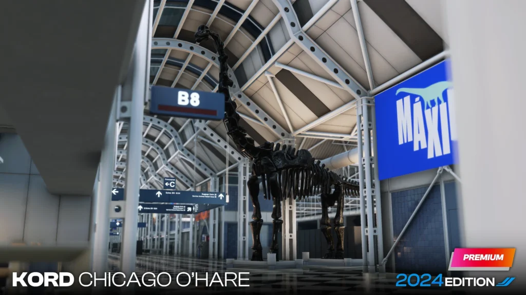 Prévia do cenário iniBuilds Chicago O’Hare KORD no MSFS 2024 — imagem 2