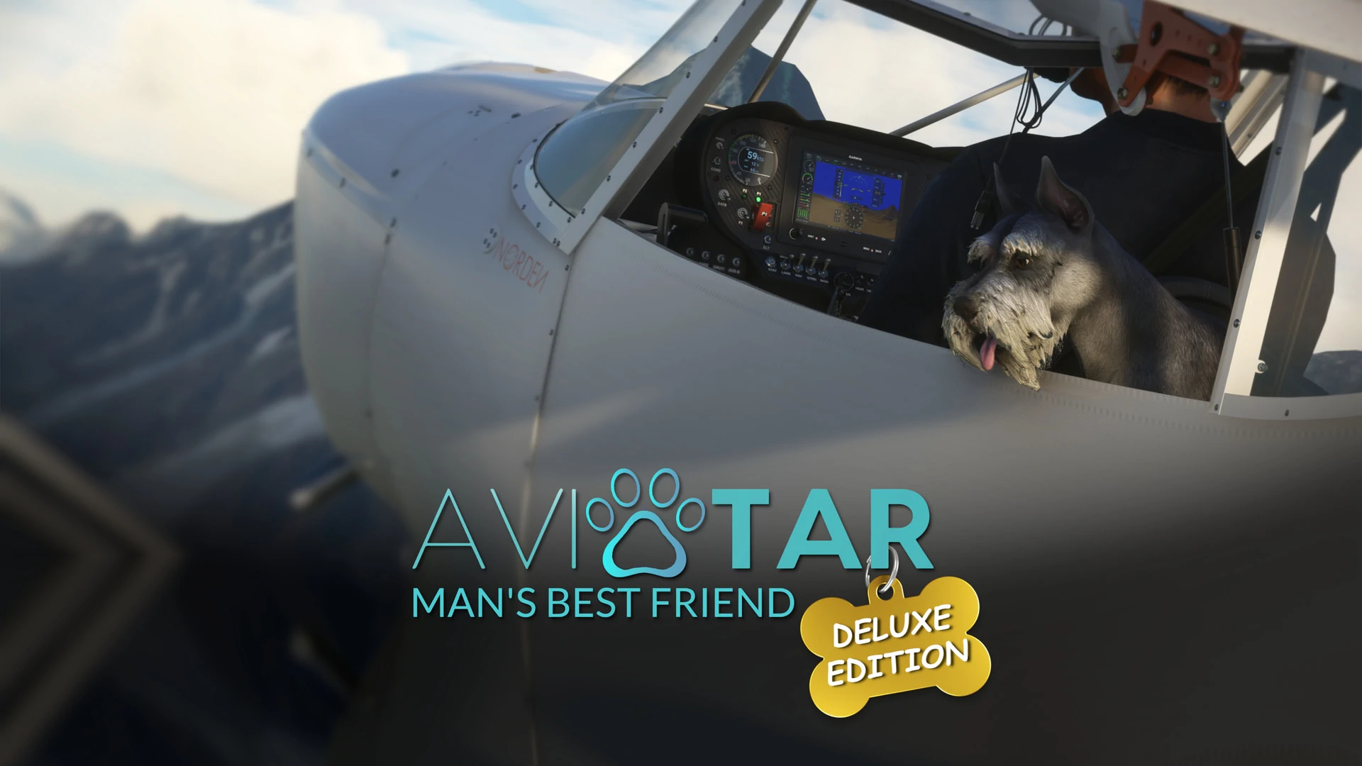 Man’s Best Friend Deluxe da Got Friends com cão no cockpit