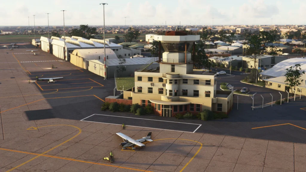 Parafield Adelaide YPPF da AUscene no Microsoft Flight Simulator 2024