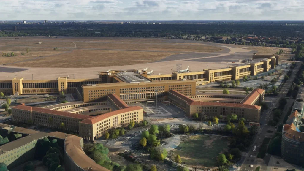 Cenário Berlin Tempelhof EDDI dos anos 1970 no MSFS — imagem 3