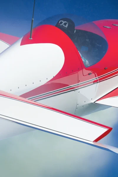 Vortex SC em voo no Microsoft Flight Simulator