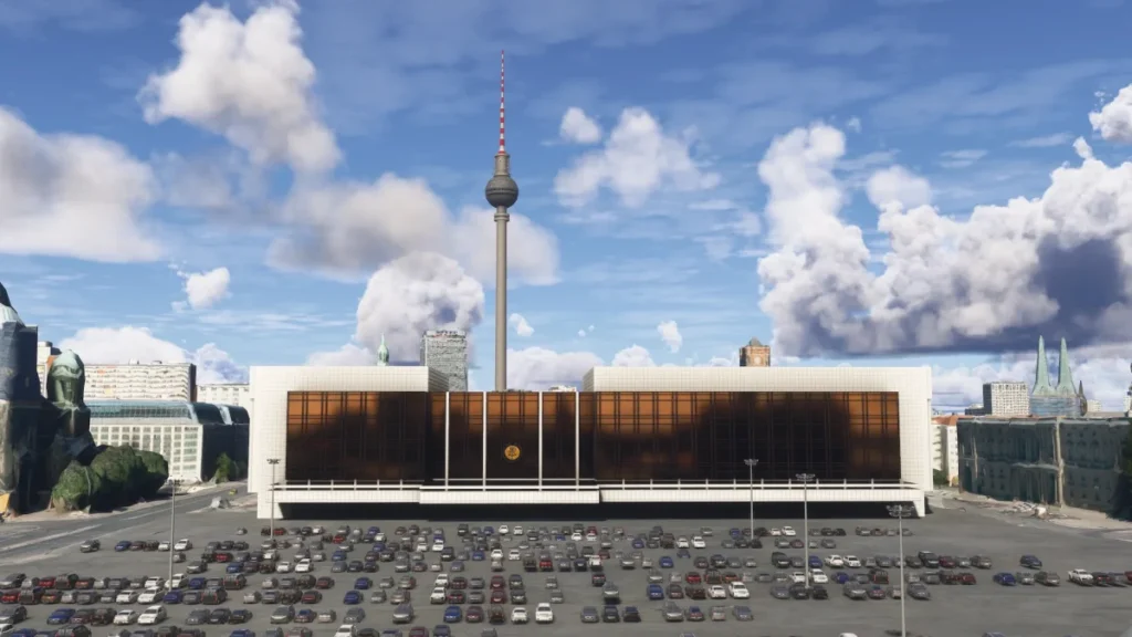Cenário Berlin Tempelhof EDDI dos anos 1970 no MSFS — imagem 4