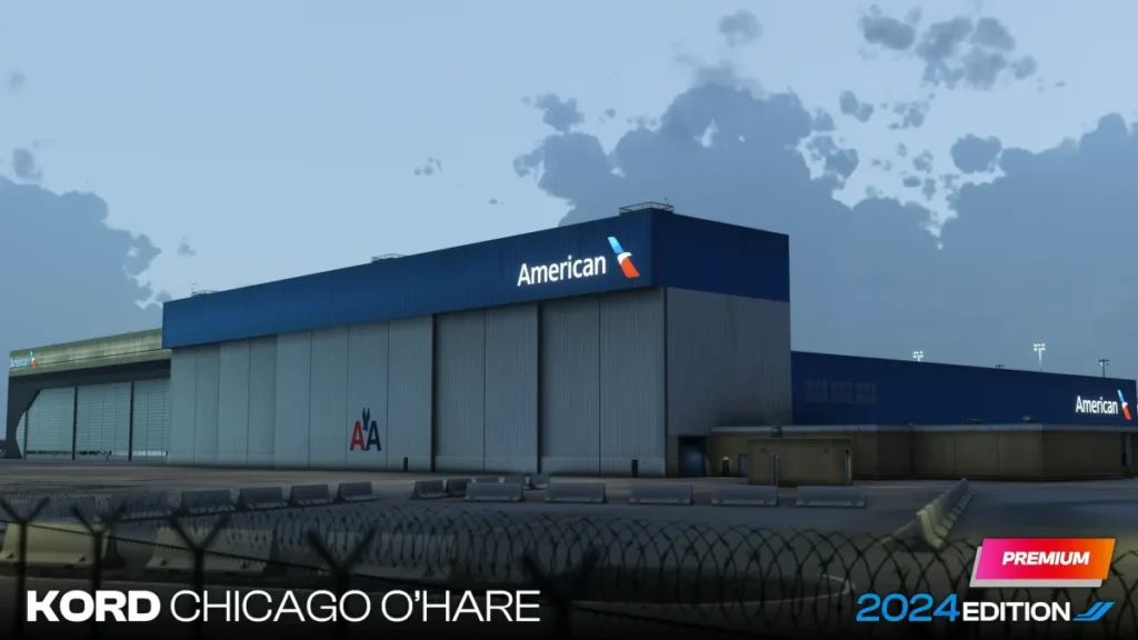 Prévia do cenário iniBuilds Chicago O’Hare KORD no MSFS 2024 — imagem 4