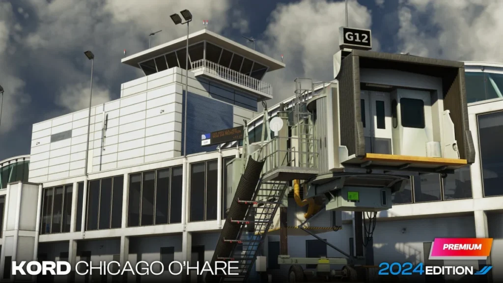 Prévia do cenário iniBuilds Chicago O’Hare KORD no MSFS 2024 — imagem 7
