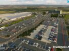 Vista aérea do Inverness Airport no cenário para X-Plane 12