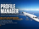 Profile Manager do IslandSimPilot para perfis e backups do Microsoft Flight Simulator