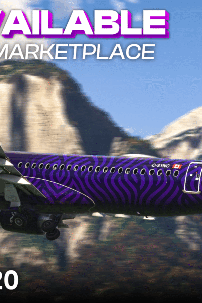 Synaptic A220 já disponível no Marketplace do Microsoft Flight Simulator