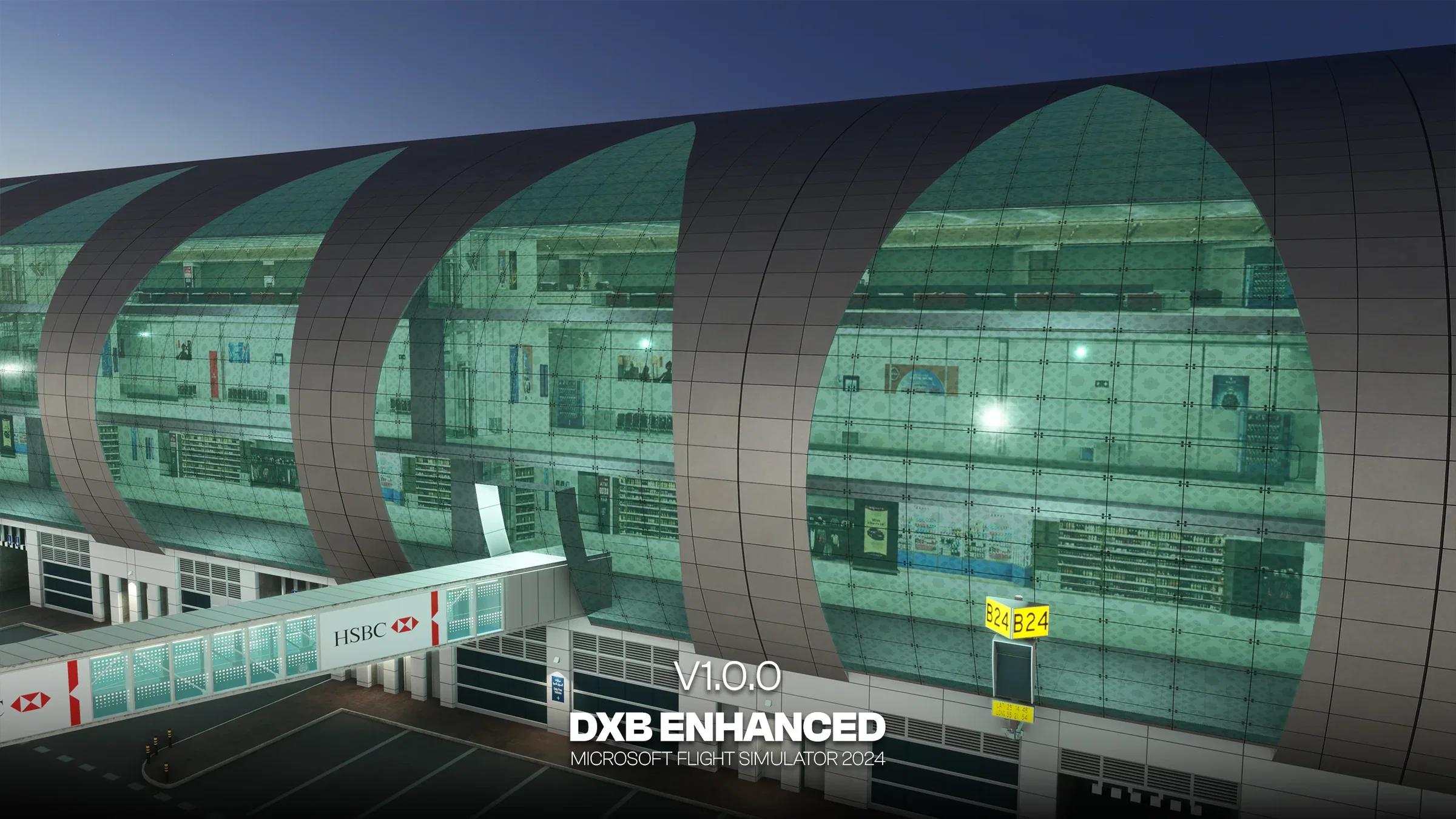 Imagem de comparação antes da atualização de Dubai V2