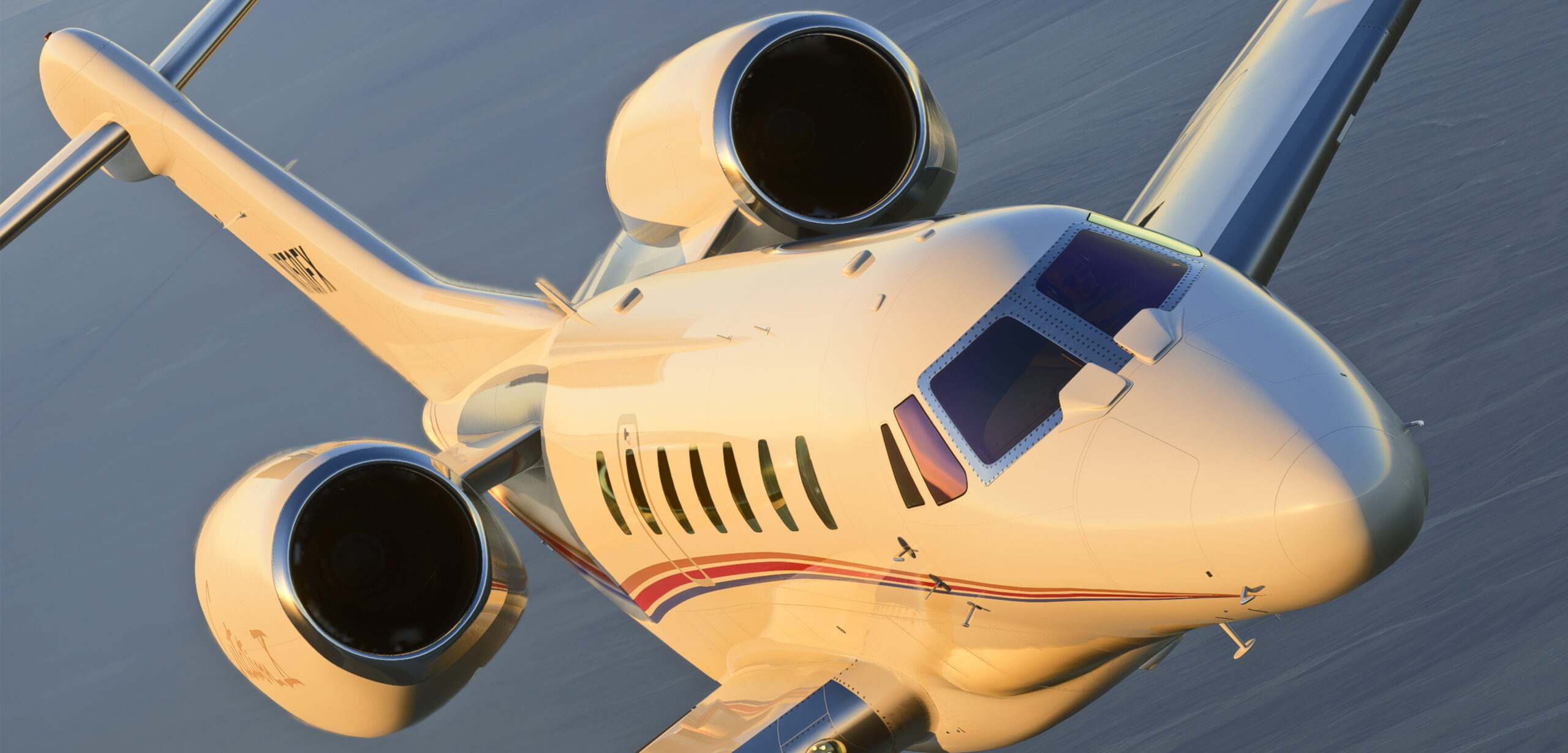 FlightFX Cessna Citation X V2.1.4 em voo no Microsoft Flight Simulator 2024
