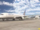 Vector 787-9 da Vector em voo no Microsoft Flight Simulator 2024 durante fase Alpha