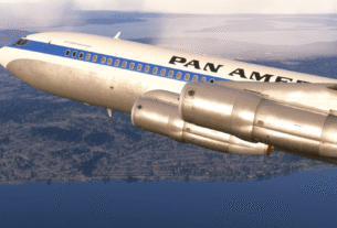 Boeing 707-320C Famous Flyer 10 no Microsoft Flight Simulator