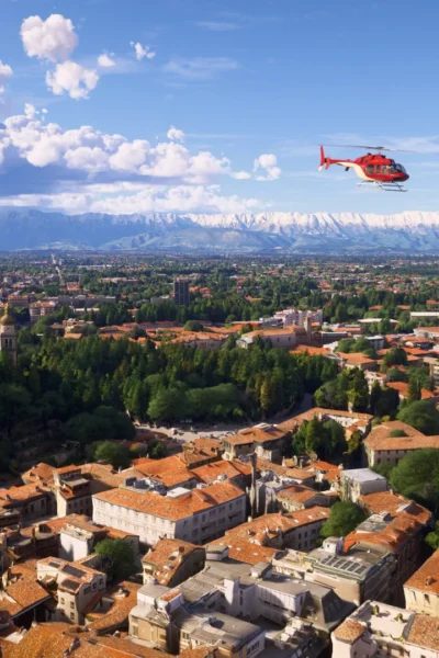 Imagem do City Update 16: Itália no Microsoft Flight Simulator