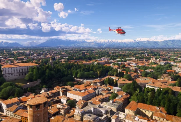 Imagem do City Update 16: Itália no Microsoft Flight Simulator
