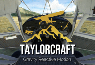 Taylorcraft BC-12D da Got Friends com recurso Gravity Reactive Motion no MSFS 2024