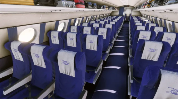 Ilyushin Il-18D da Nemeth Designs no Microsoft Flight Simulator