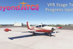 BeyondATC Stage Two com evolução do ATC para voos VFR e IFR no MSFS
