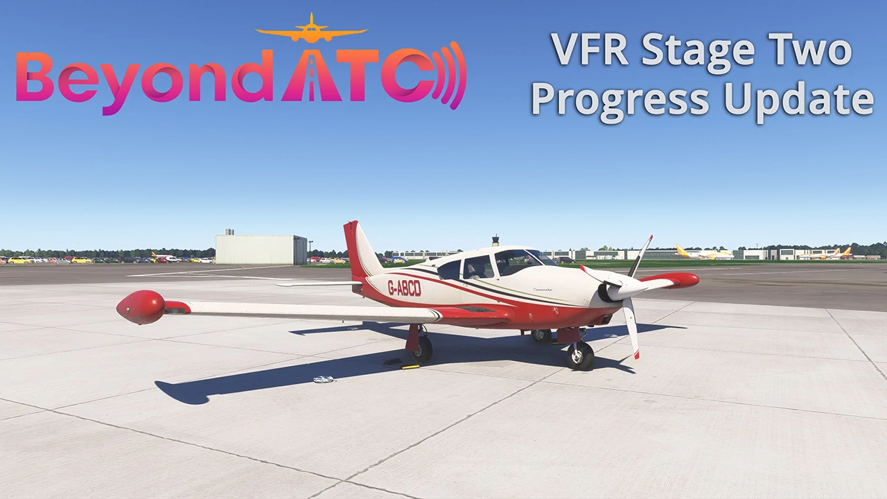 BeyondATC Stage Two com evolução do ATC para voos VFR e IFR no MSFS