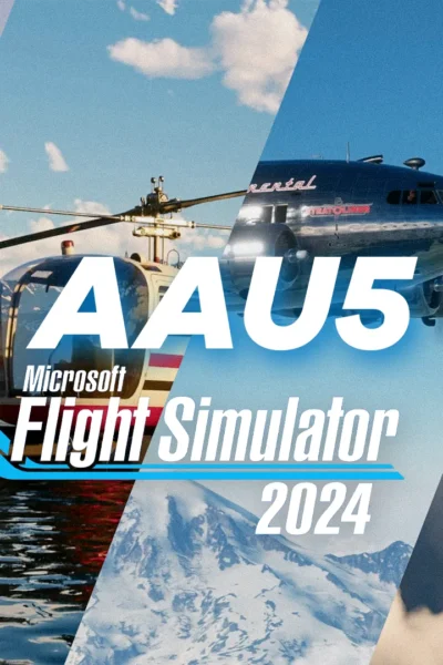 Arte oficial da Aircraft and Avionics Update 5 para Microsoft Flight Simulator 2024