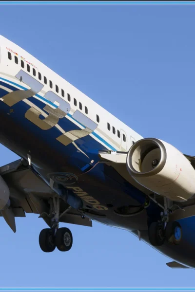 PMDG 737 em voo no Microsoft Flight Simulator