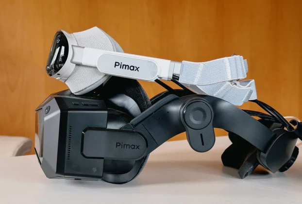 Headset Pimax Dream Air em destaque para uso no Microsoft Flight Simulator 2024