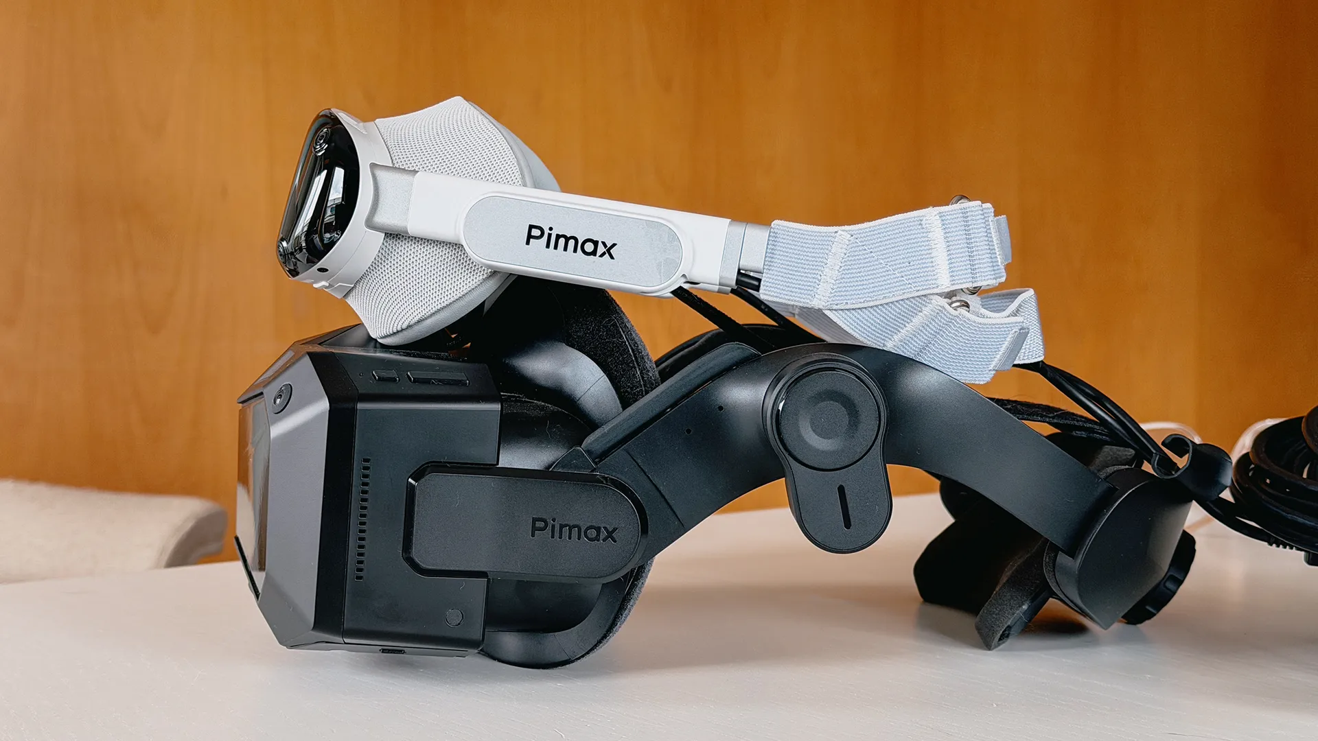 Headset Pimax Dream Air em destaque para uso no Microsoft Flight Simulator 2024