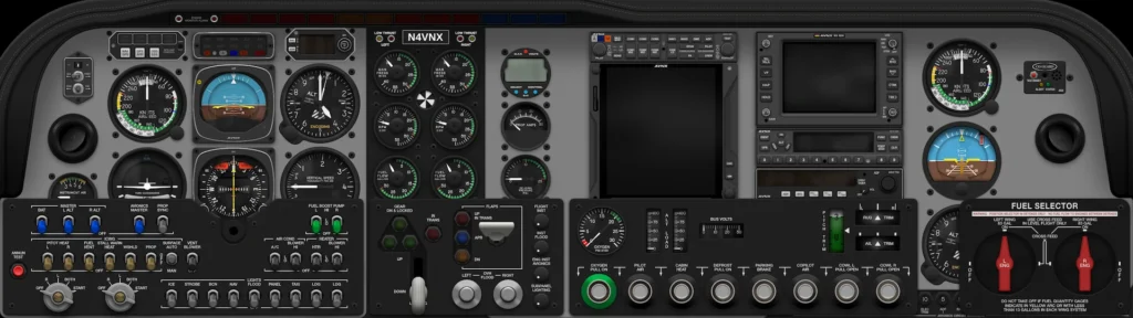 Layout touch AVNX com instrumentos analógicos para Black Square no Air Manager