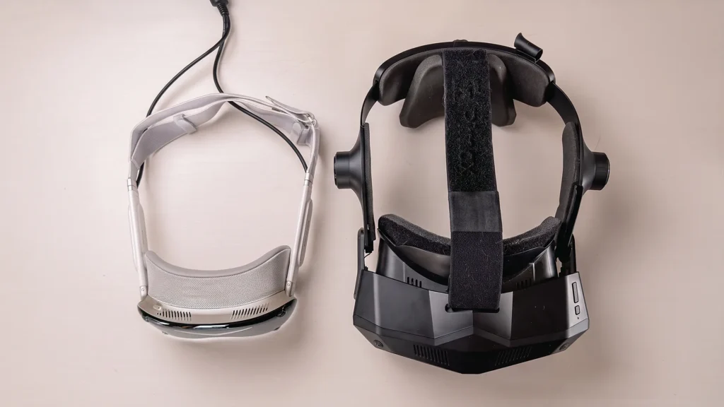 Headset Pimax Dream Air em destaque para uso no Microsoft Flight Simulator 2024