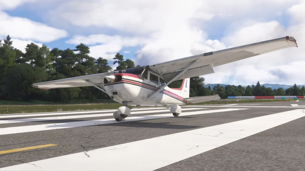 FlightControlReplay 6 em cena de replay no Microsoft Flight Simulator