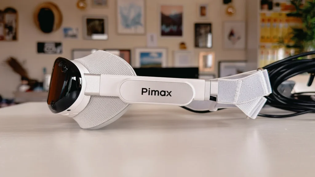Headset Pimax Dream Air em destaque para uso no Microsoft Flight Simulator 2024