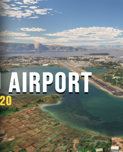 Aeroporto Internacional de Corfu (LGKR) no Microsoft Flight Simulator