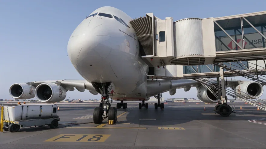 Airbus A380 no Microsoft Flight Simulator 2024