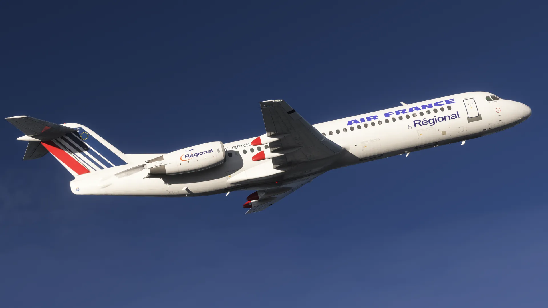 Fokker F70 e F100 Professional no Microsoft Flight Simulator