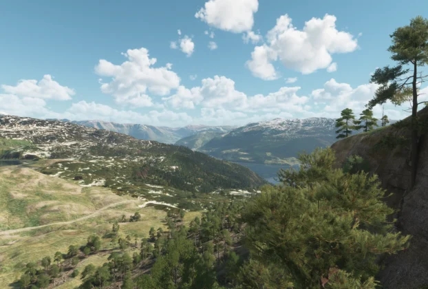 Enhanced Global Vegetation no Microsoft Flight Simulator 2024